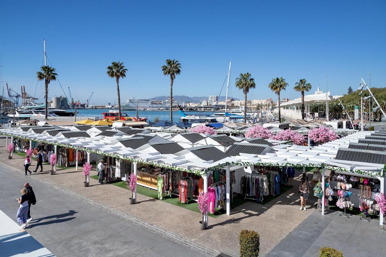 Estudio Malagueta, Muelle Uno Views Málaga Exteriör bild