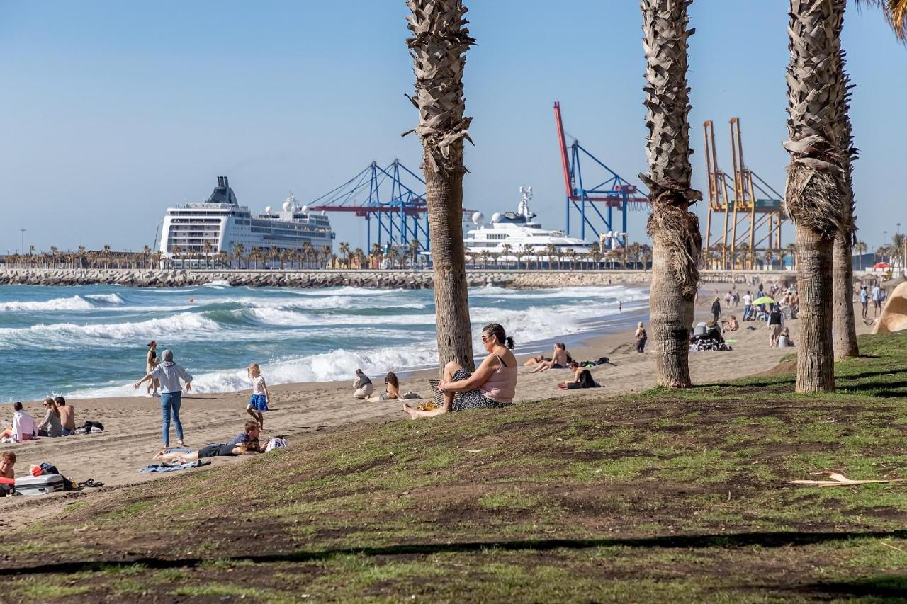 Estudio Malagueta, Muelle Uno Views Málaga Exteriör bild